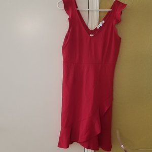 Nordstrom Red Sleeveless Dress Size S